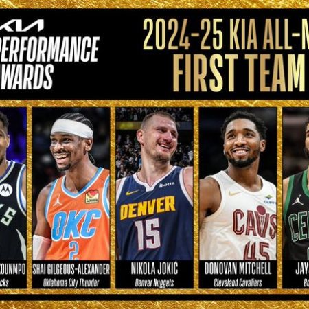 NBA官方宣佈最佳陣容：亞歷山大等4人全票入選一陣