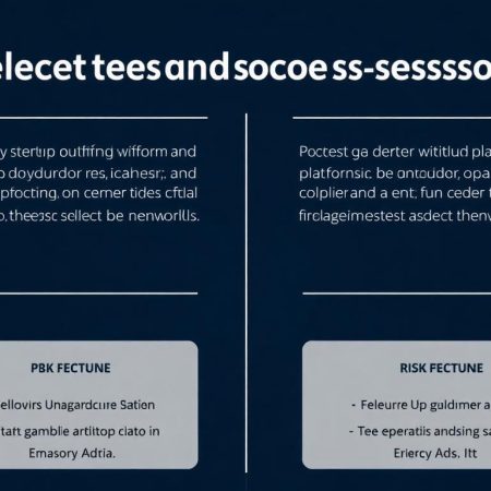 網路博彩平台的選擇與風險評估